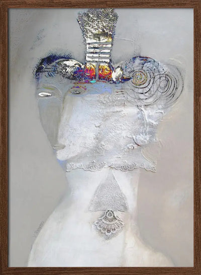 Queen B - Stretched Canvas, Poster or Fine Art Print I Heart Wall Art