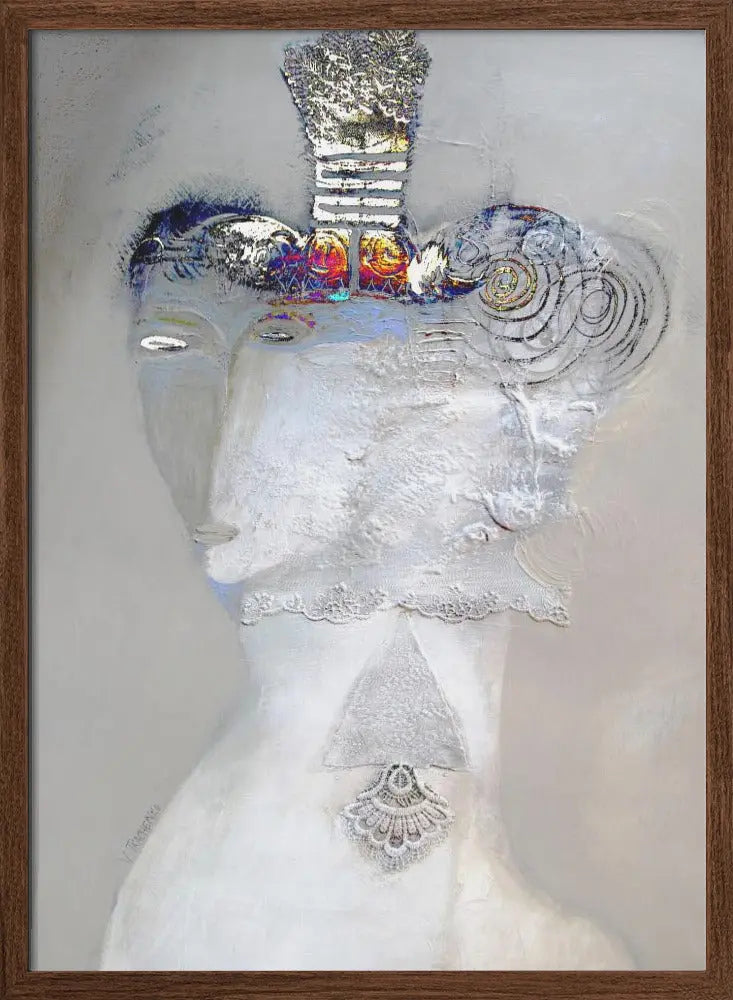 Queen B - Stretched Canvas, Poster or Fine Art Print I Heart Wall Art