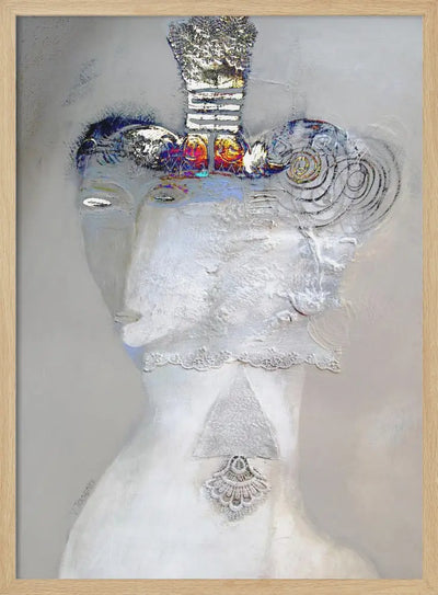 Queen B - Stretched Canvas, Poster or Fine Art Print I Heart Wall Art