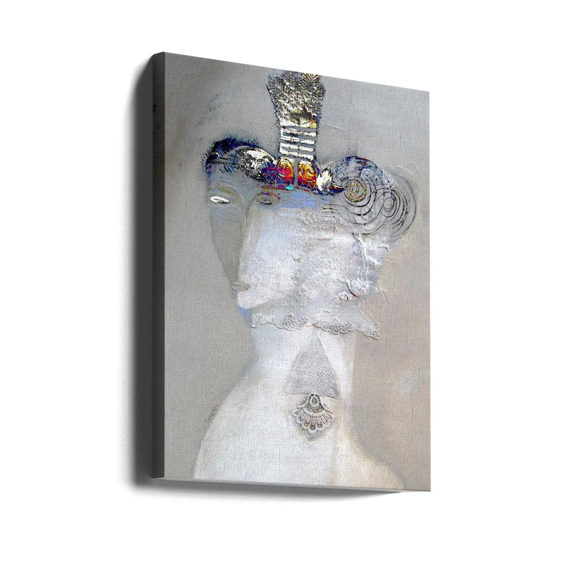 Queen B - Stretched Canvas, Poster or Fine Art Print I Heart Wall Art