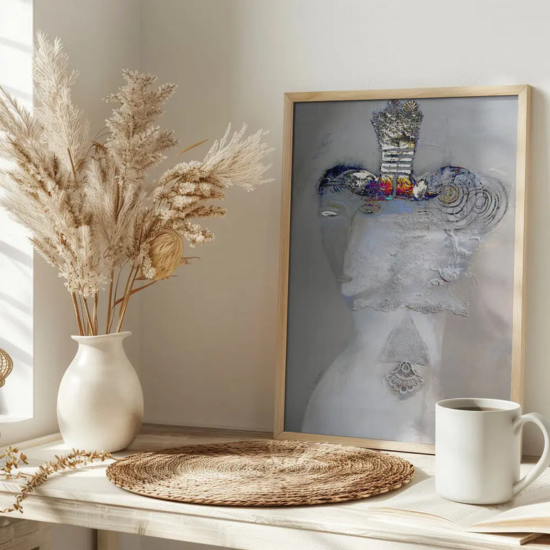 Queen B - Stretched Canvas, Poster or Fine Art Print I Heart Wall Art