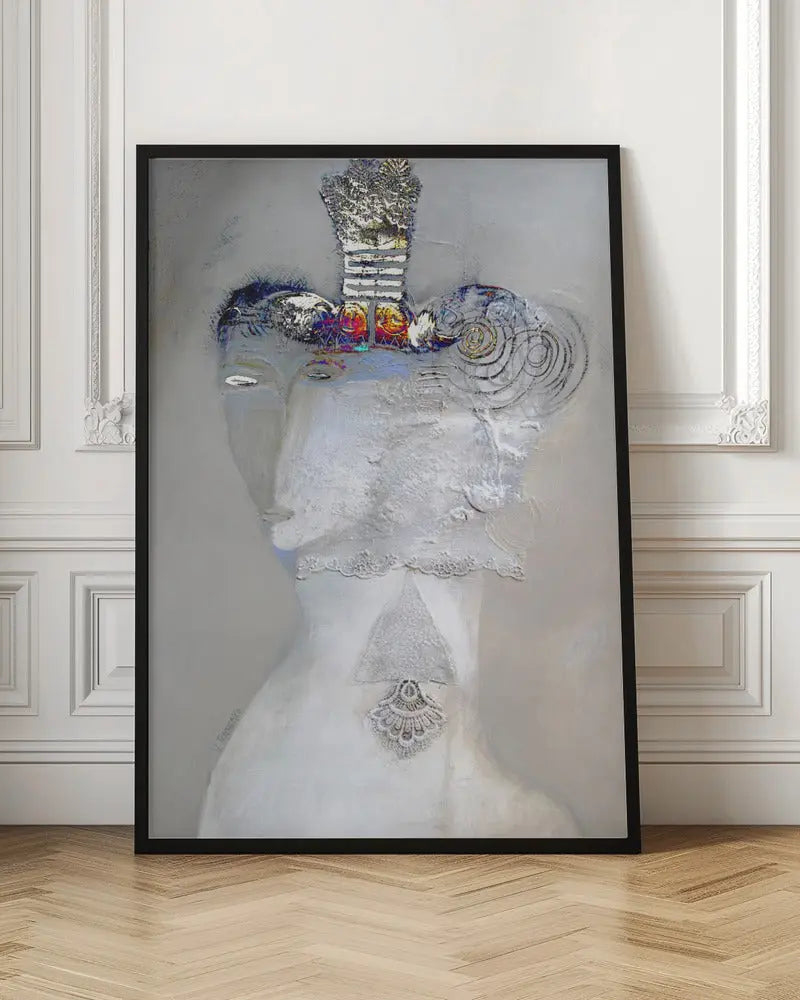 Queen B - Stretched Canvas, Poster or Fine Art Print I Heart Wall Art