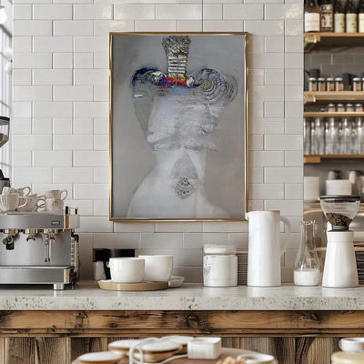 Queen B - Stretched Canvas, Poster or Fine Art Print I Heart Wall Art