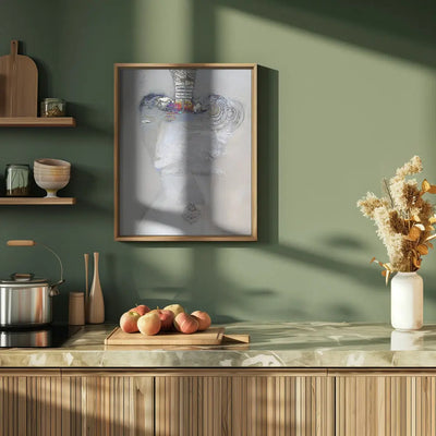 Queen B - Stretched Canvas, Poster or Fine Art Print I Heart Wall Art