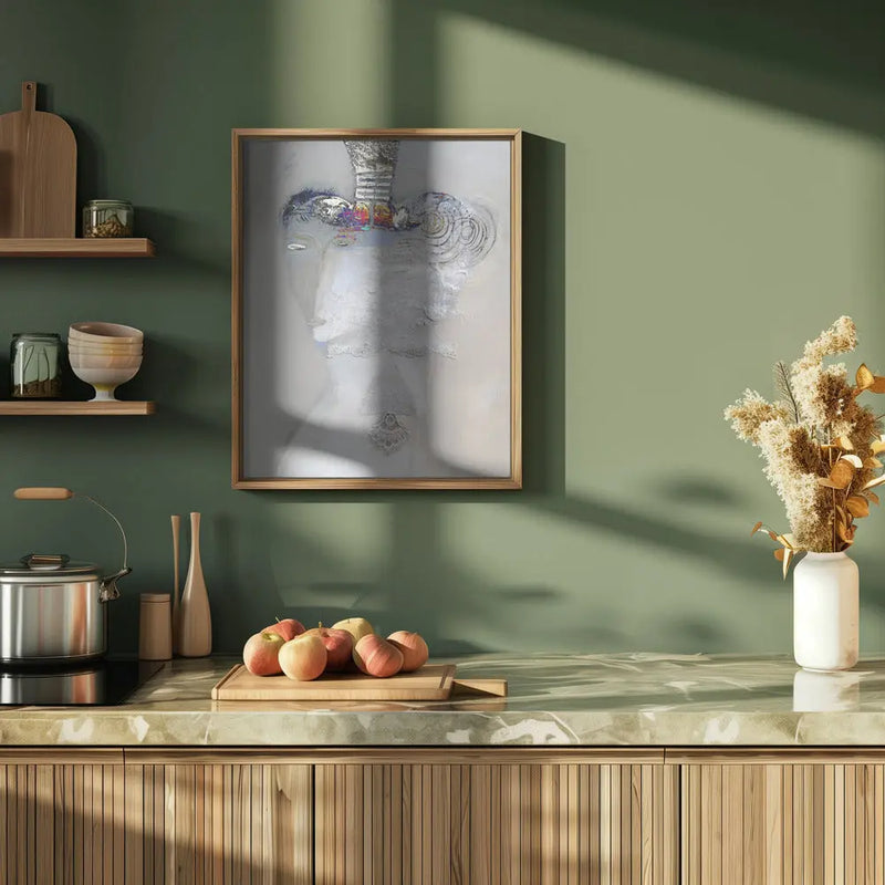 Queen B - Stretched Canvas, Poster or Fine Art Print I Heart Wall Art