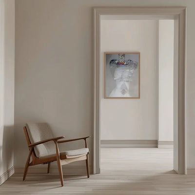 Queen B - Stretched Canvas, Poster or Fine Art Print I Heart Wall Art