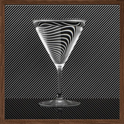 Reflection - Square Stretched Canvas, Poster or Fine Art Print I Heart Wall Art