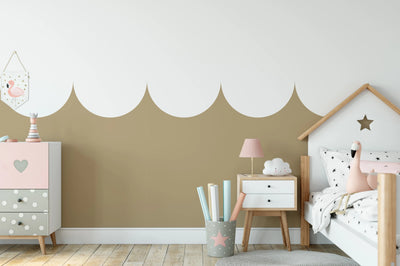 Reverse Scallop Wall Decals - Removable Wall Stickers - I Heart Wall Art