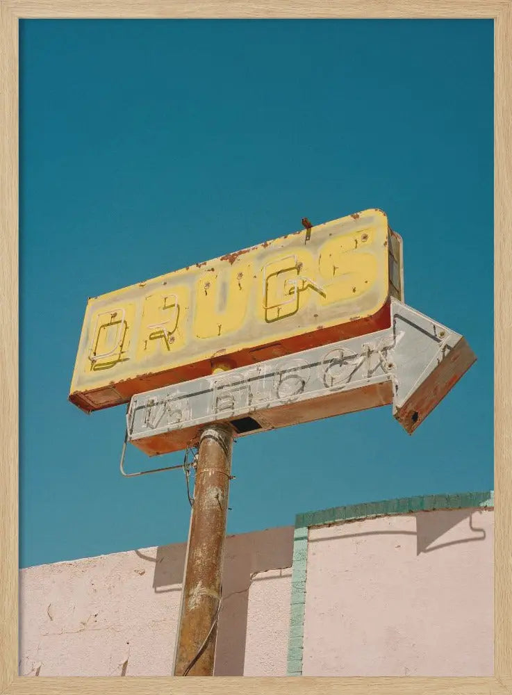 Route 66 II - Stretched Canvas, Poster or Fine Art Print I Heart Wall Art