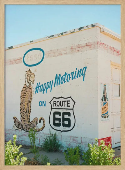 Route 66 VII - Stretched Canvas, Poster or Fine Art Print I Heart Wall Art