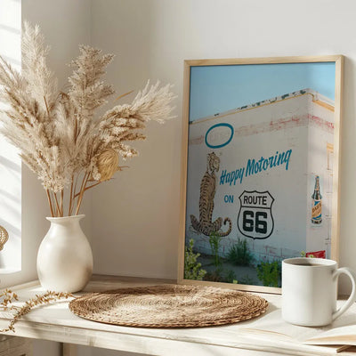 Route 66 VII - Stretched Canvas, Poster or Fine Art Print I Heart Wall Art