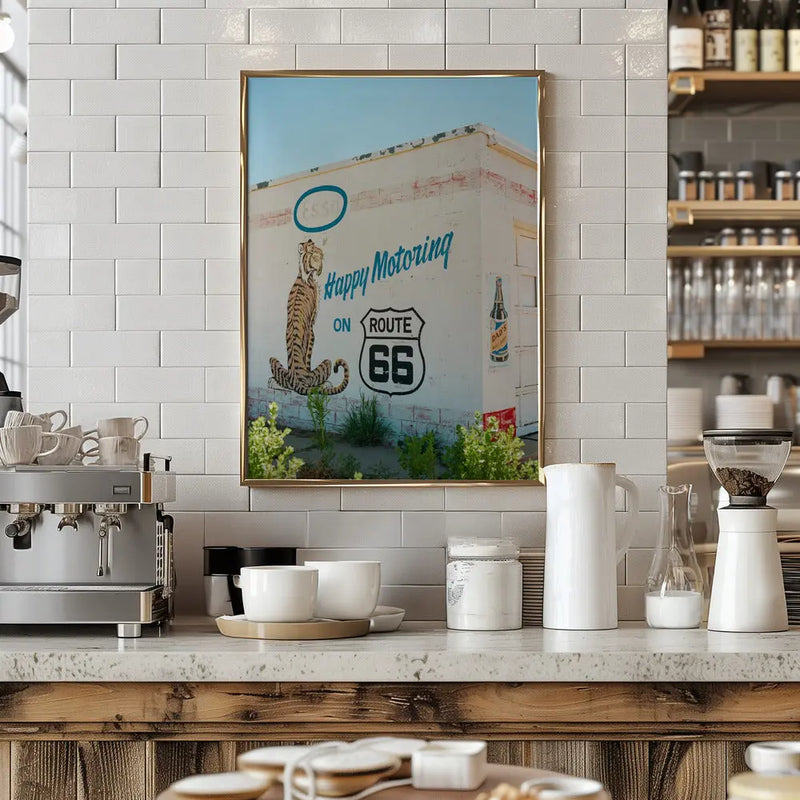 Route 66 VII - Stretched Canvas, Poster or Fine Art Print I Heart Wall Art