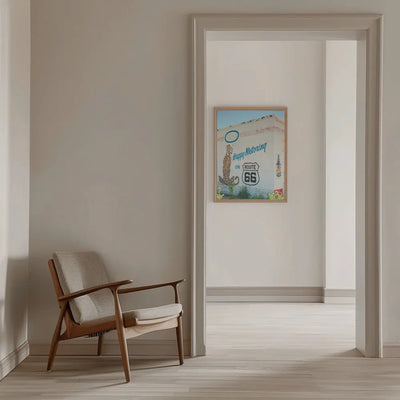 Route 66 VII - Stretched Canvas, Poster or Fine Art Print I Heart Wall Art