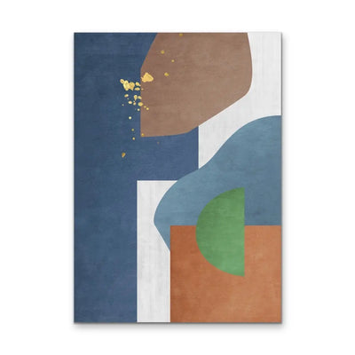 Shape and Texture Series -  Print Eight  - Colourful Abstract Geometric Art and Canvas Print Series I Heart Wall Art Australia 