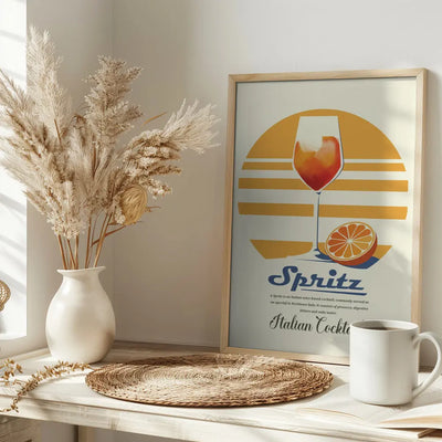 Spritz summer print - Stretched Canvas, Poster or Fine Art Print I Heart Wall Art