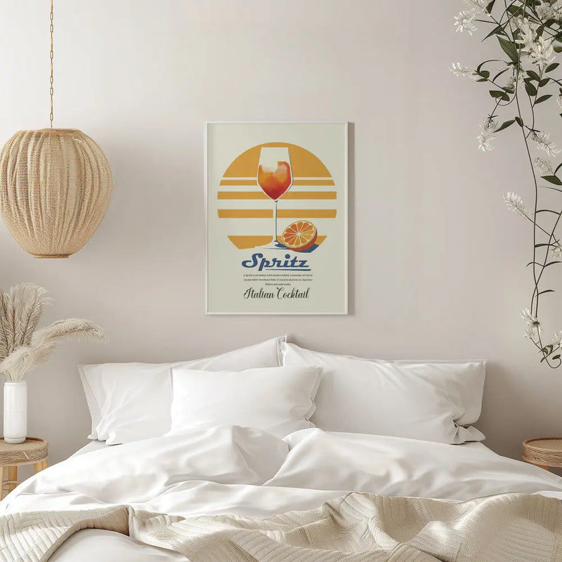 Spritz summer print - Stretched Canvas, Poster or Fine Art Print I Heart Wall Art