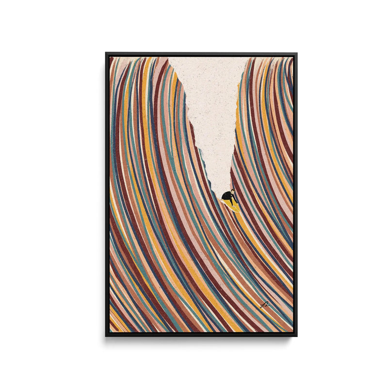 Steep Takeoff by Fabian Lavater - Stretched Canvas Print or Framed Fine Art Print - Artwork I Heart Wall Art Australia 
