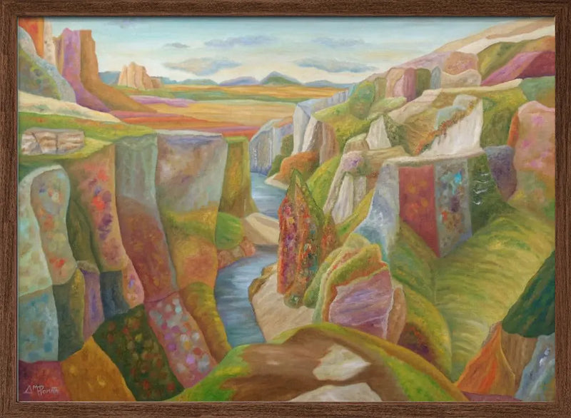 Take a Deep Breath - Stretched Canvas, Poster or Fine Art Print