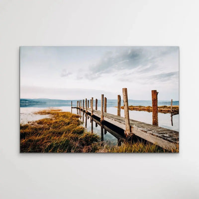 Tamar River Jetty -  Tasmania Photographic Art Print - I Heart Wall Art