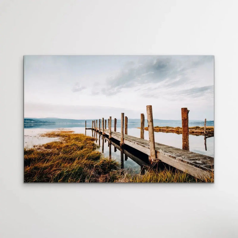 Tamar River Jetty -  Tasmania Photographic Art Print - I Heart Wall Art
