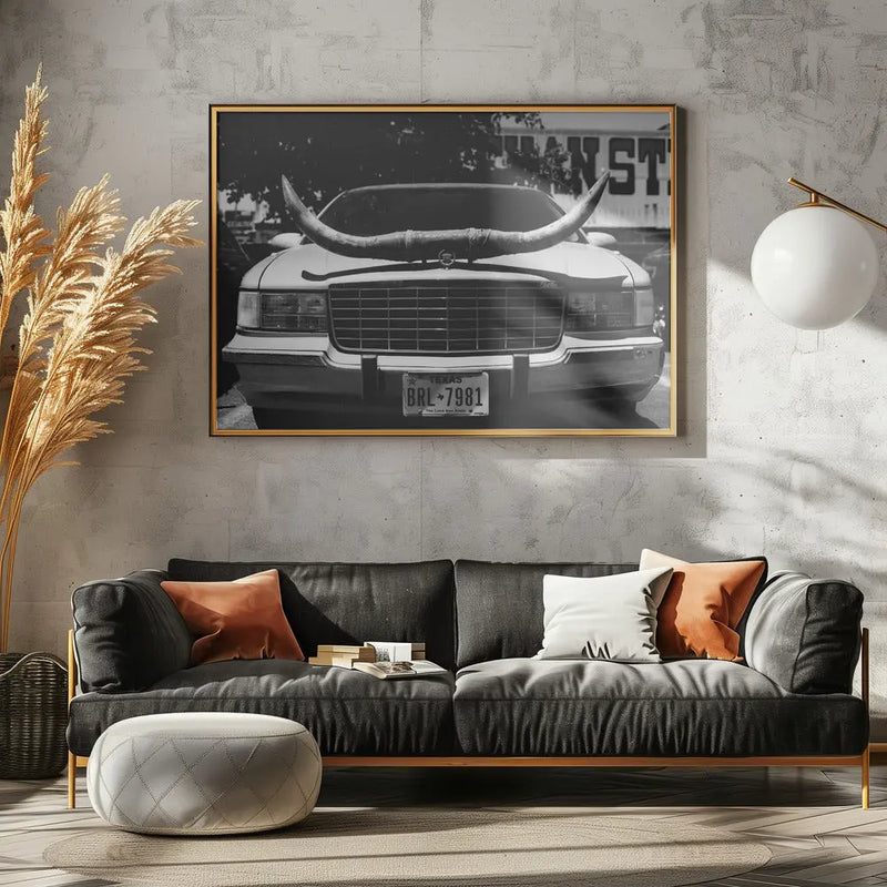 Texas Ride - Stretched Canvas, Poster or Fine Art Print I Heart Wall Art