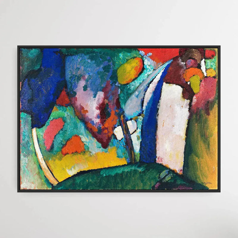 The Waterfall (1909) by Wassily Kandinsky I Heart Wall Art Australia 