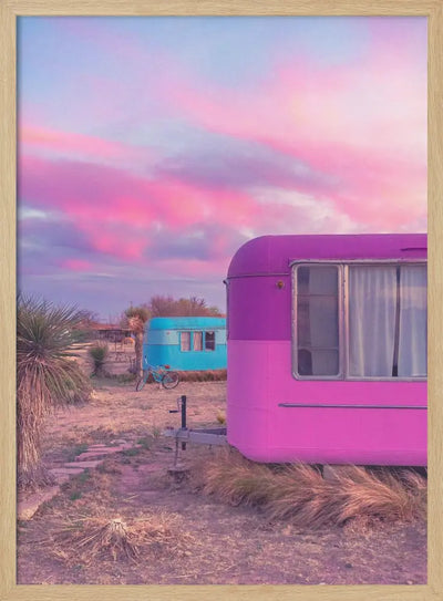 Trailer Life - Stretched Canvas, Poster or Fine Art Print I Heart Wall Art