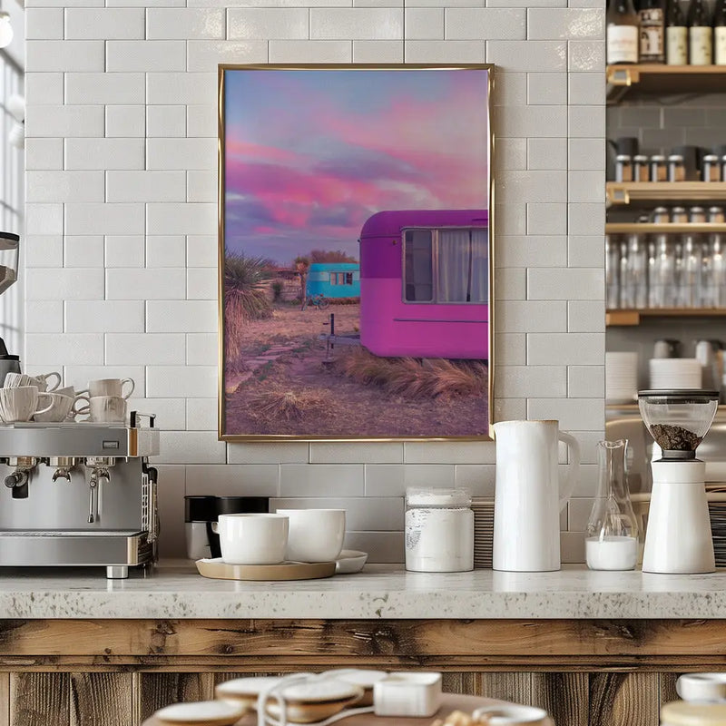 Trailer Life - Stretched Canvas, Poster or Fine Art Print I Heart Wall Art