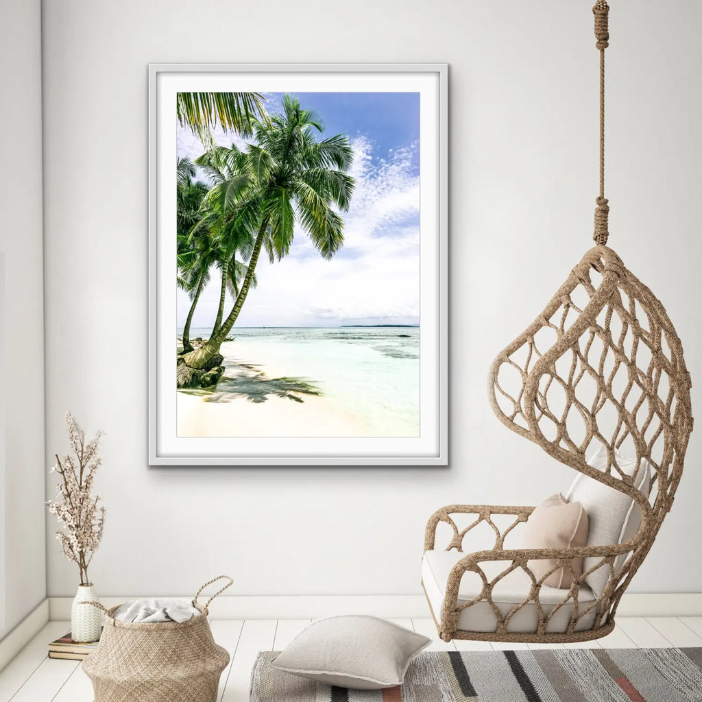 Tropical Island Art Print