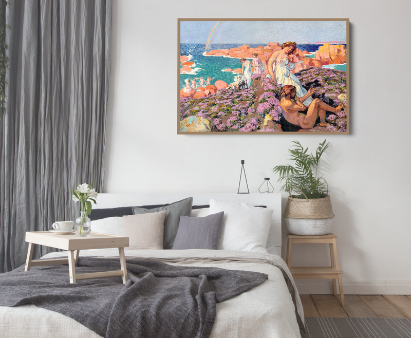 Ulysses with Calypso (1905) by Maurice Denis - Fine Art or Canvas Print I Heart Wall Art Australia