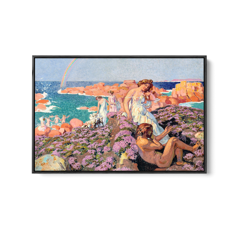 Ulysses with Calypso (1905) by Maurice Denis - Fine Art or Canvas Print I Heart Wall Art Australia