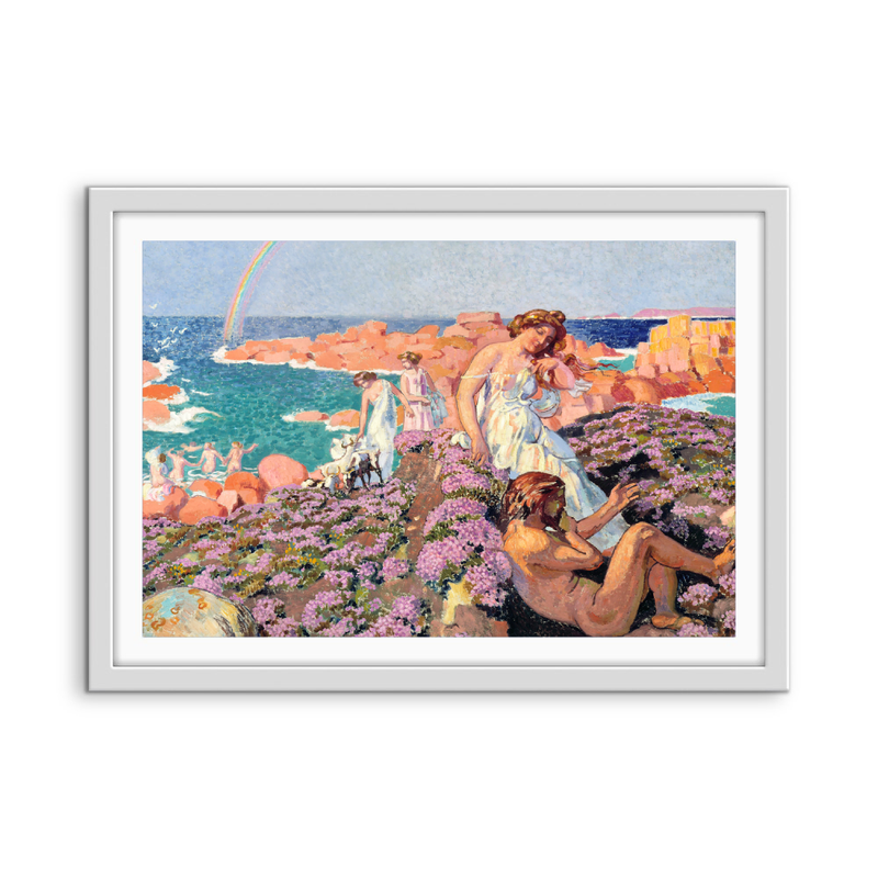 Ulysses with Calypso (1905) by Maurice Denis - Fine Art or Canvas Print I Heart Wall Art Australia