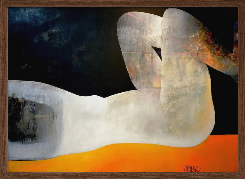 Under the Moon - Stretched Canvas, Poster or Fine Art Print I Heart Wall Art