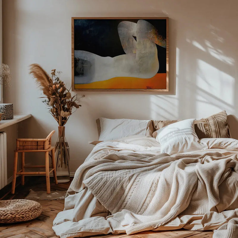 Under the Moon - Stretched Canvas, Poster or Fine Art Print I Heart Wall Art