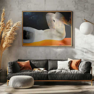 Under the Moon - Stretched Canvas, Poster or Fine Art Print I Heart Wall Art