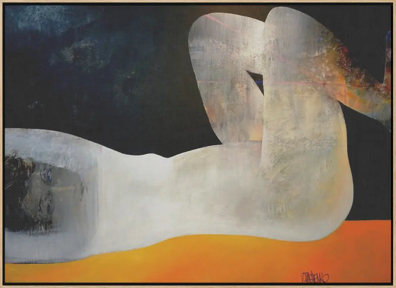 Under the Moon - Stretched Canvas, Poster or Fine Art Print I Heart Wall Art