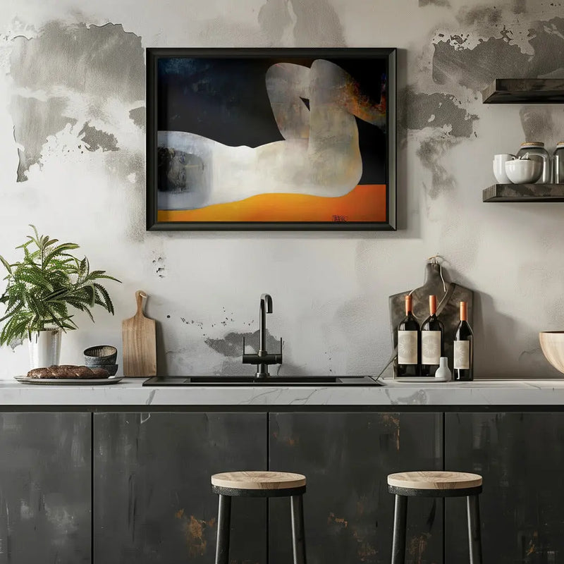 Under the Moon - Stretched Canvas, Poster or Fine Art Print I Heart Wall Art