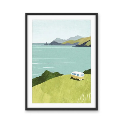 Van Life -  Landscape Print by Henry Rivers - Available As Canvas or Art Print
