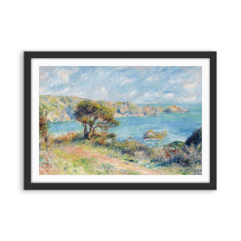 View from Guernsey by Renoir - Fine Art or Canvas Print I Heart Wall Art Australia