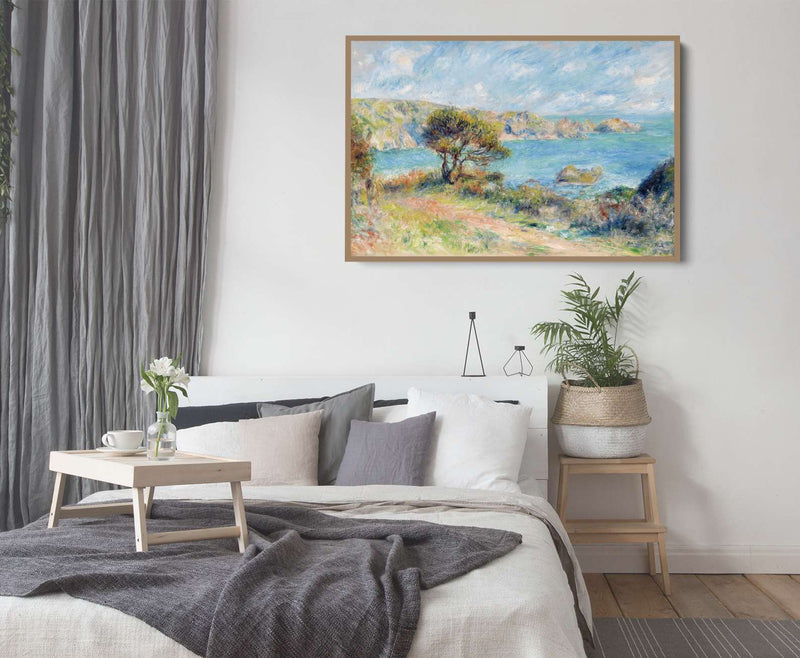 View from Guernsey by Renoir - Fine Art or Canvas Print I Heart Wall Art Australia