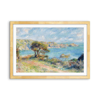 View from Guernsey by Renoir - Fine Art or Canvas Print I Heart Wall Art Australia