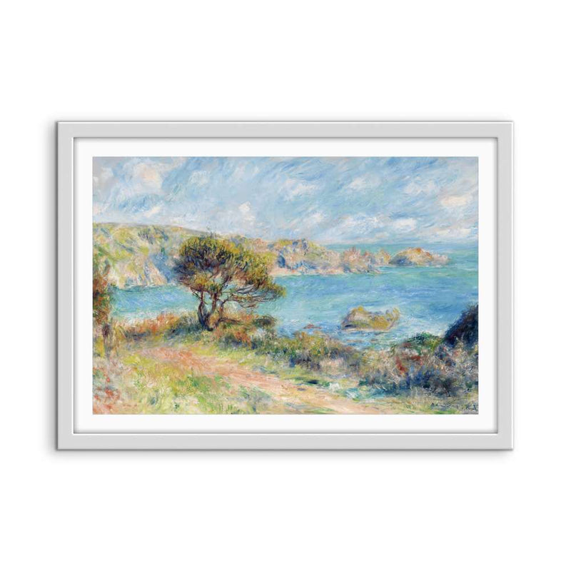 View from Guernsey by Renoir - Fine Art or Canvas Print I Heart Wall Art Australia