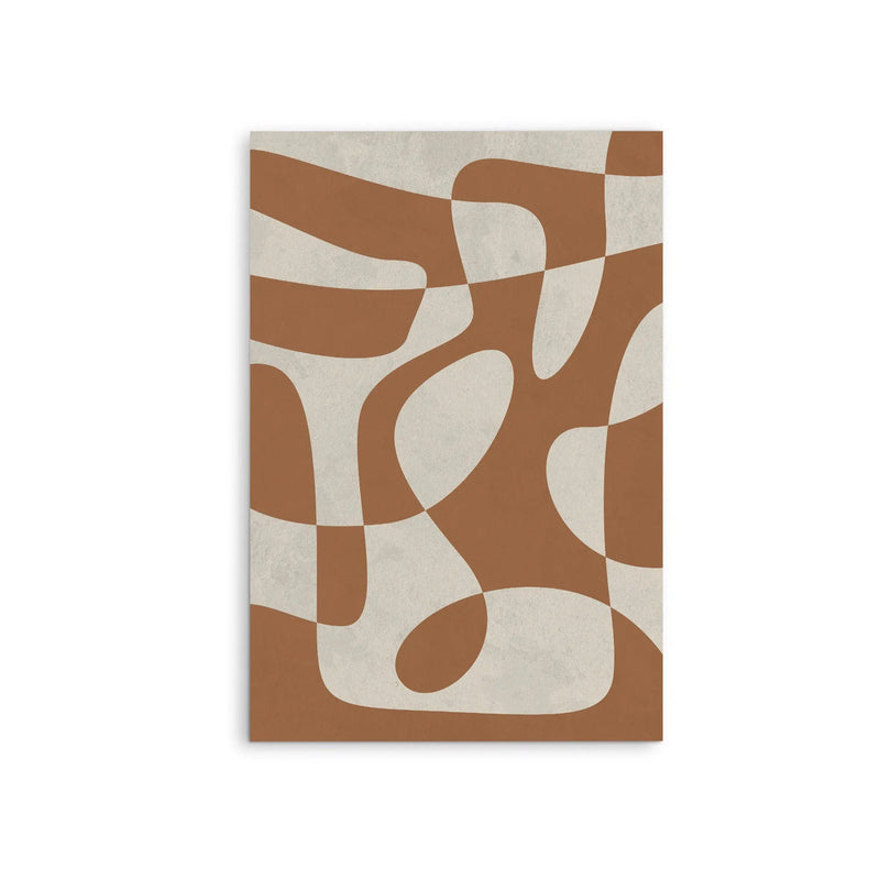 Wabi Sabi Contrast in Beige by Paint It Black Studio - Stretched Canvas Print or Framed Fine Art Print - Artwork I Heart Wall Art Australia 