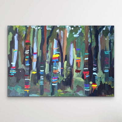 We Danced In The Forest - Australian Nature Canvas or Art Print I Heart Wall Art Australia