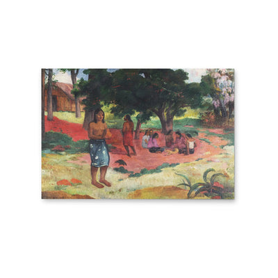 Whispered Words (Parau Parau) (1892) by Paul Gauguin - Stretched Canvas Print or Framed Fine Art Print - Artwork I Heart Wall Art Australia 