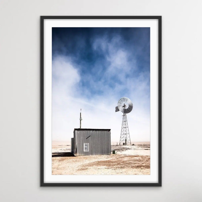 Windmill - Australian Landscape Outback Photographic Print