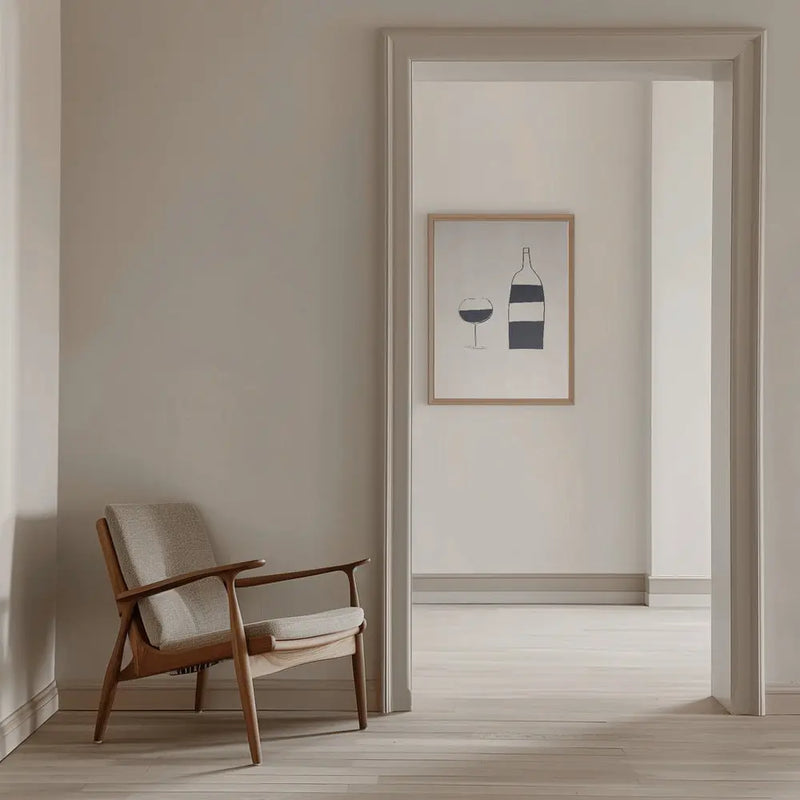 Wine - Stretched Canvas, Poster or Fine Art Print I Heart Wall Art