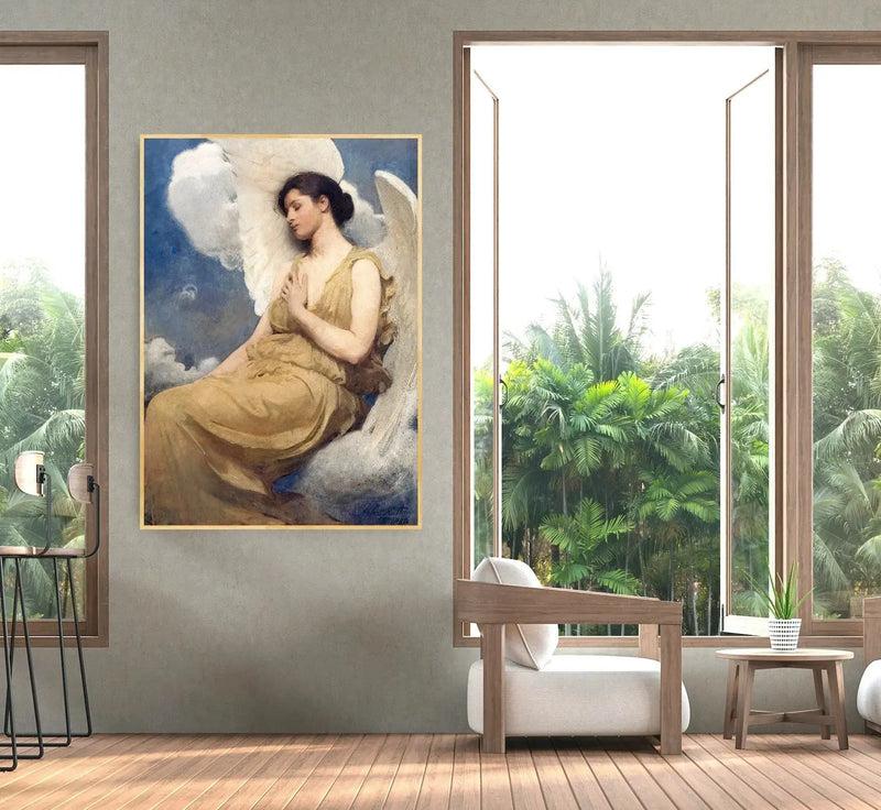 Winged Figure (1889) by Abbott Handerson Thayer - I Heart Wall Art