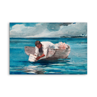 The Water Fan By Winslow Homer - Vintage American Art Print (Copy) I Heart Wall Art Australia