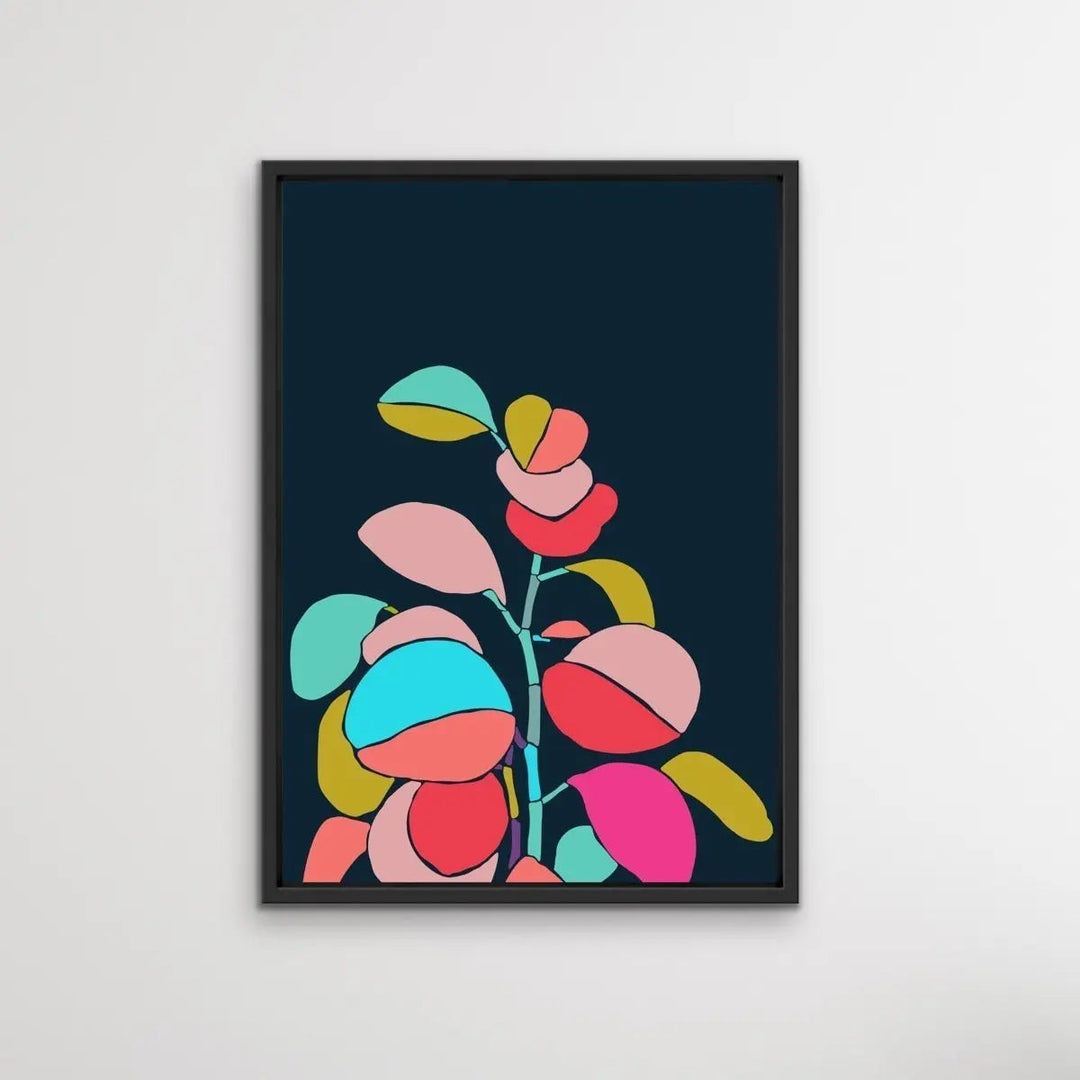 A Botanical Rainbow / Print One - Colourful Jungle Canvas or Art Print Set - I Heart Wall Art - Poster Print, Canvas Print or Framed Art Print